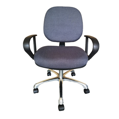 Silla de cuero de PU ajustable sillas de seguridad ESD para oficina de sala limpia